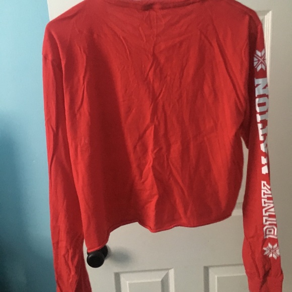 Pink Red Crop Top - Picture 4 of 4